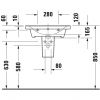 Умивальник Duravit D-Neo 2367600000 600x480