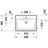 Умивальник Duravit D-Neo 2367650000 650x480