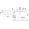 Умивальник Duravit Zencha 2373551379 (550х390)
